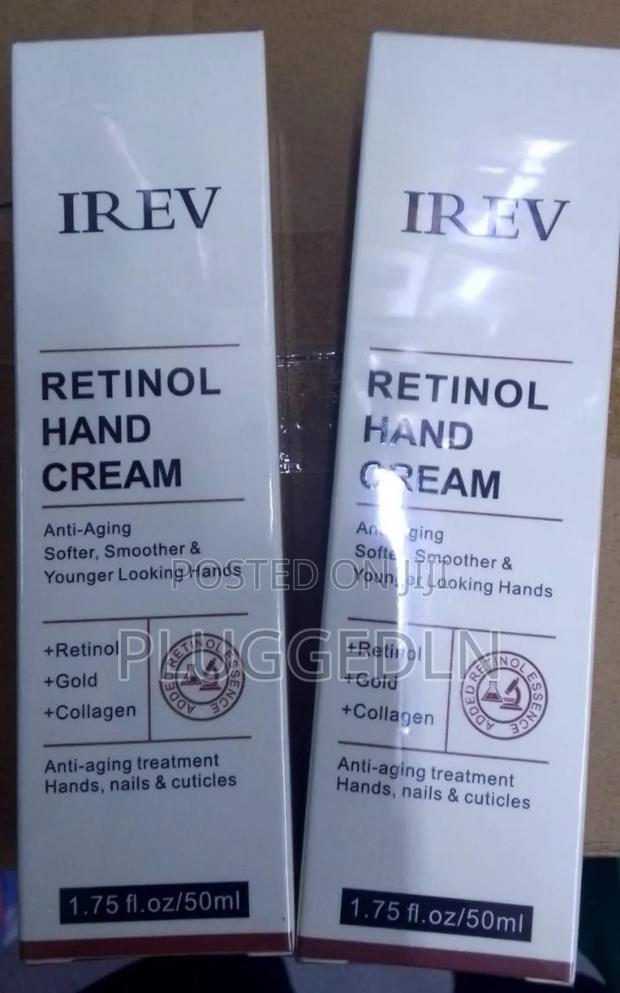 Irev Retinol Hand Cream.-Anti-Aging Formula