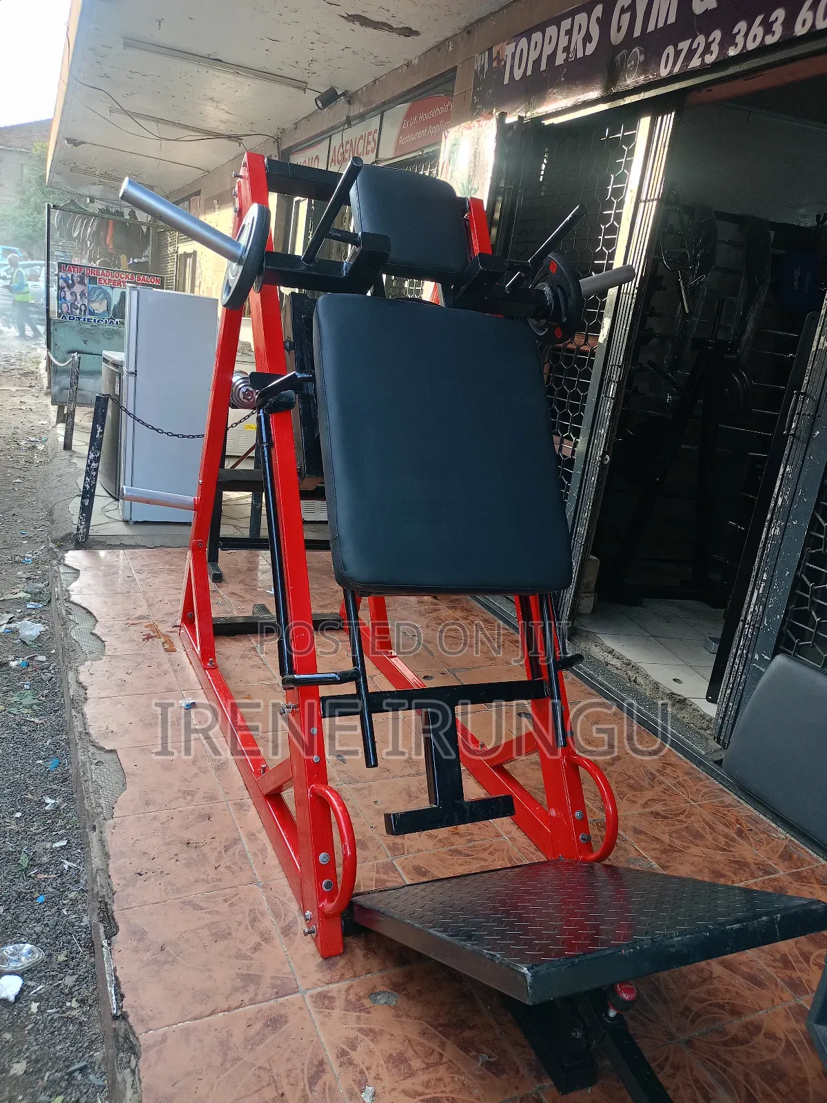 Legpress ( Hack Squat) Available+  Leg Press