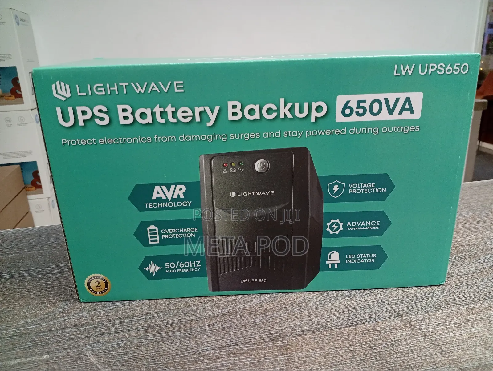 Lightwave 650va Backup Ups