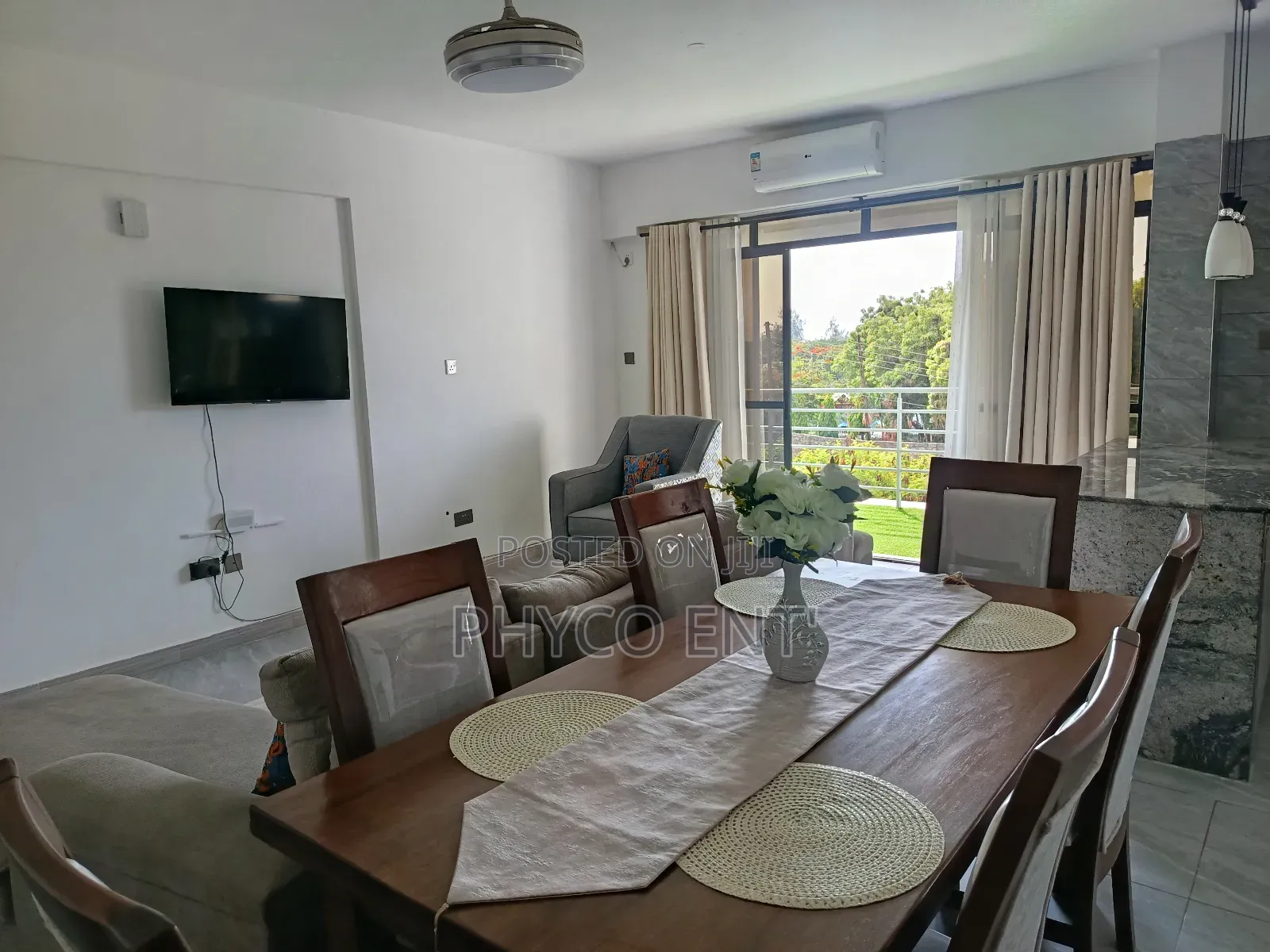 Furnished 3bdrm Apartment in Village Estate, Nyali for rent