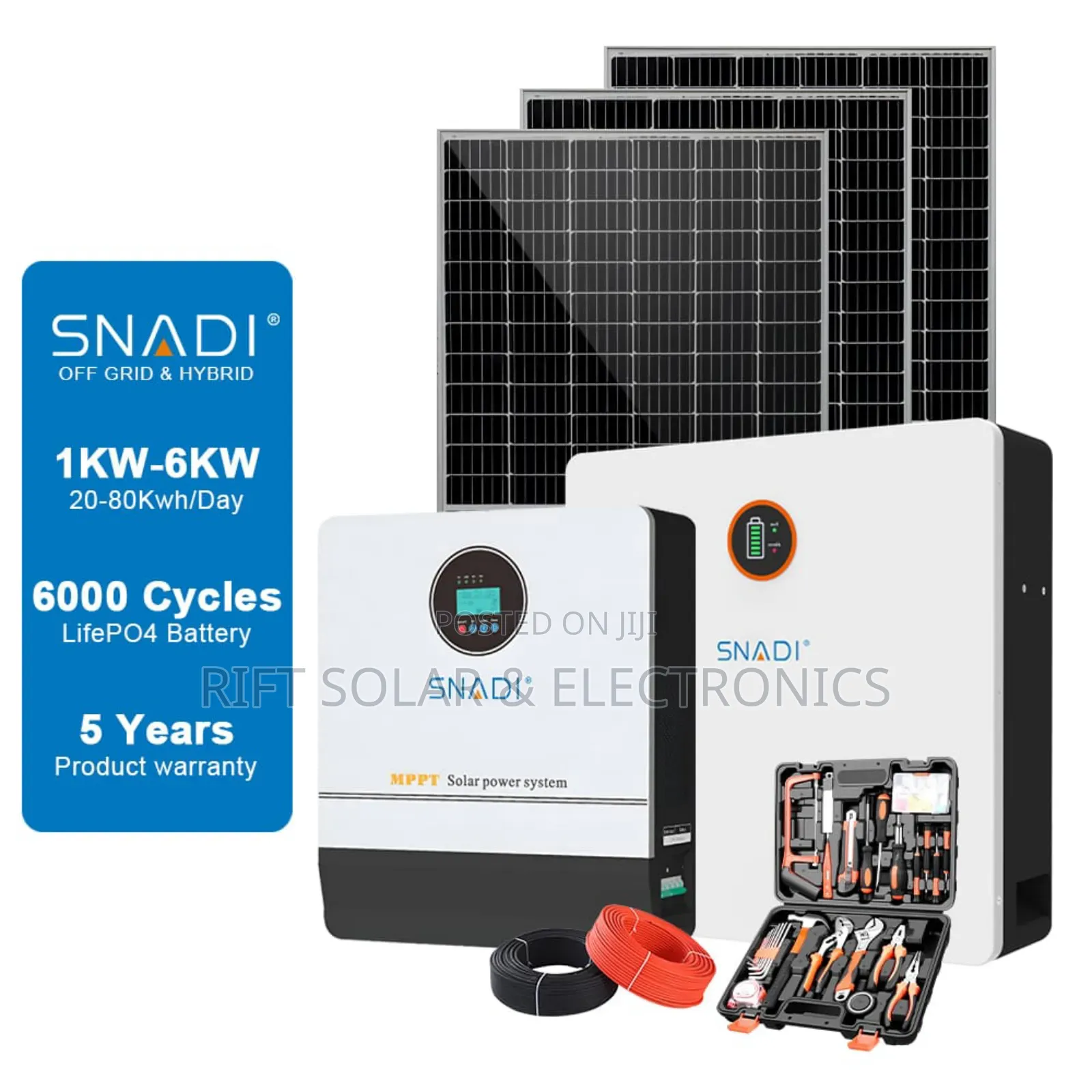 10kva Low Frequency -15kwh Lithium Total Off-Grid (16)590 Watts Solar
