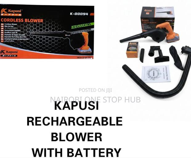 Kapusi K-00094 Industrial Professional Cordless Blower Kit.