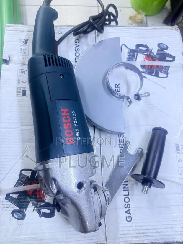Bosch 9" Angle Grinder With Handle and Guard - main view