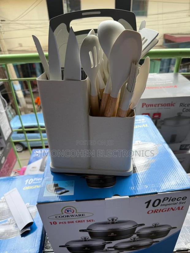 19pcs Silicone Spoon Set - main view