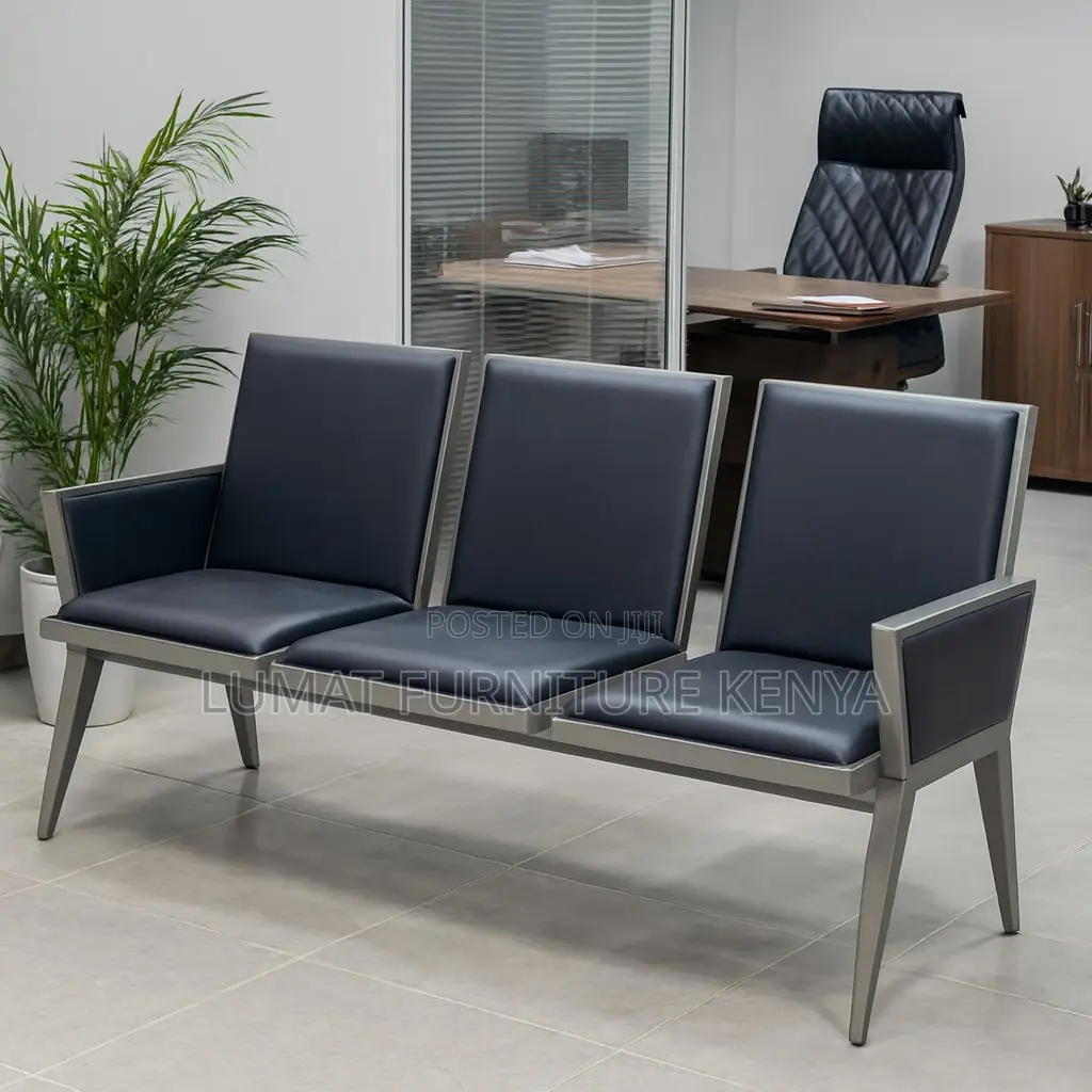 Reception 3-Seater Office Bench