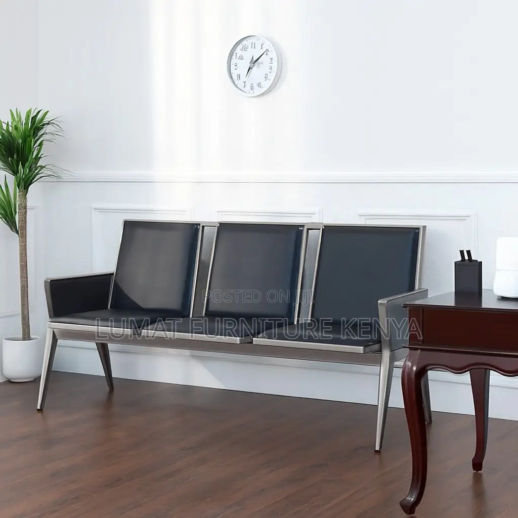 Reception 3-Seater Office Bench