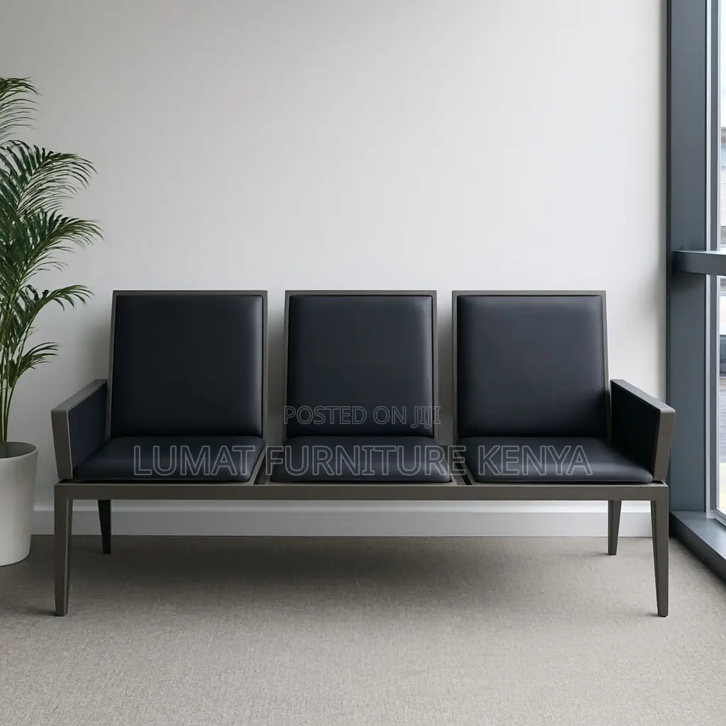 Reception 3-Seater Office Bench
