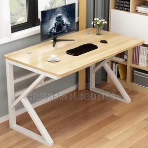 Robust Metallic Study Table for Work and Learning Spaces