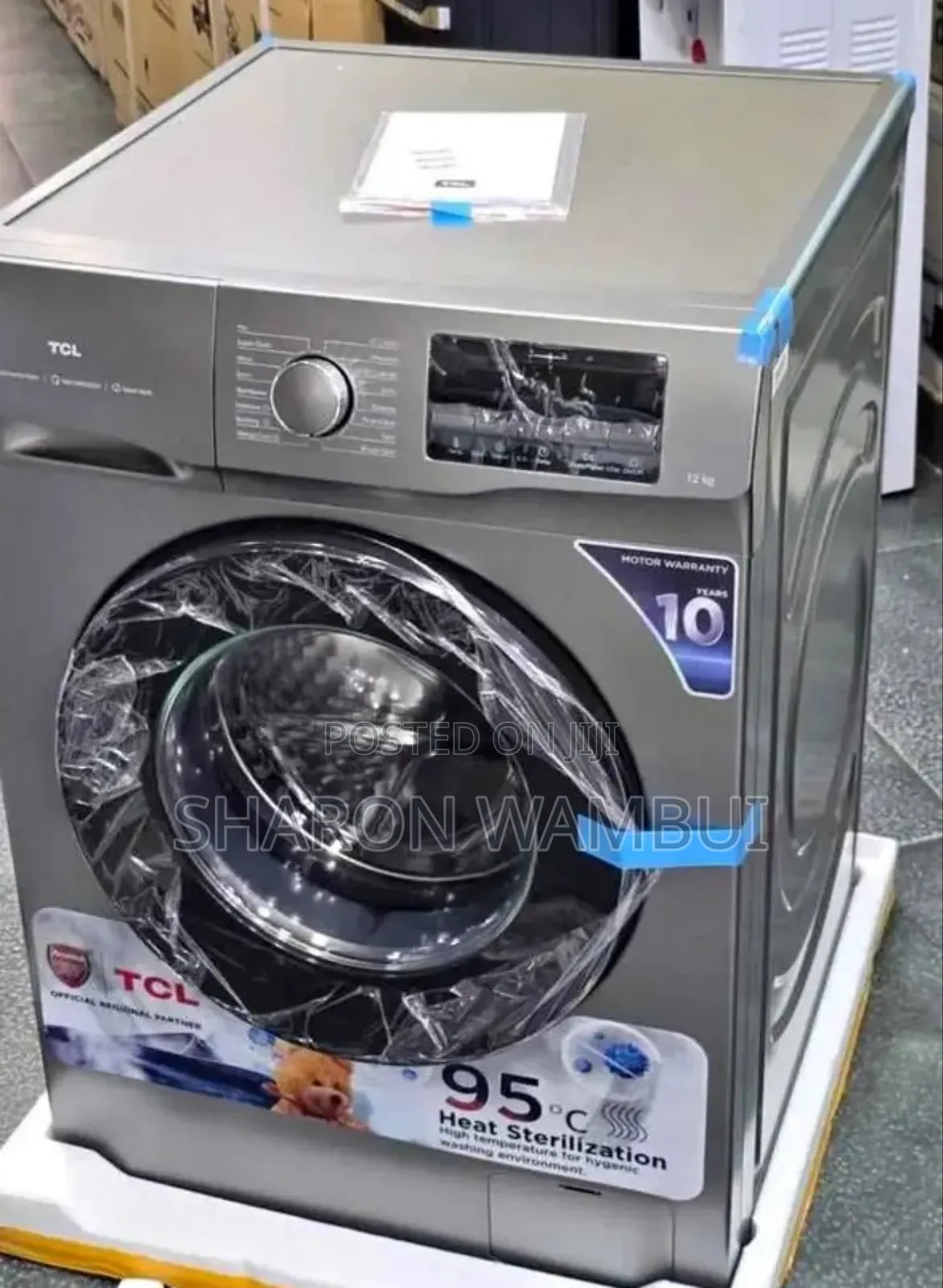Quality Durable TCL 10/7kgs Wash and Dry Washing Machine /10/7kgs