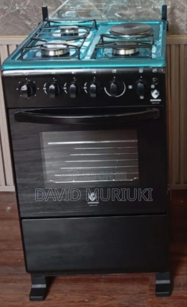 50×55 Euroken 3+1 Standing Cooker With Electric Cooker