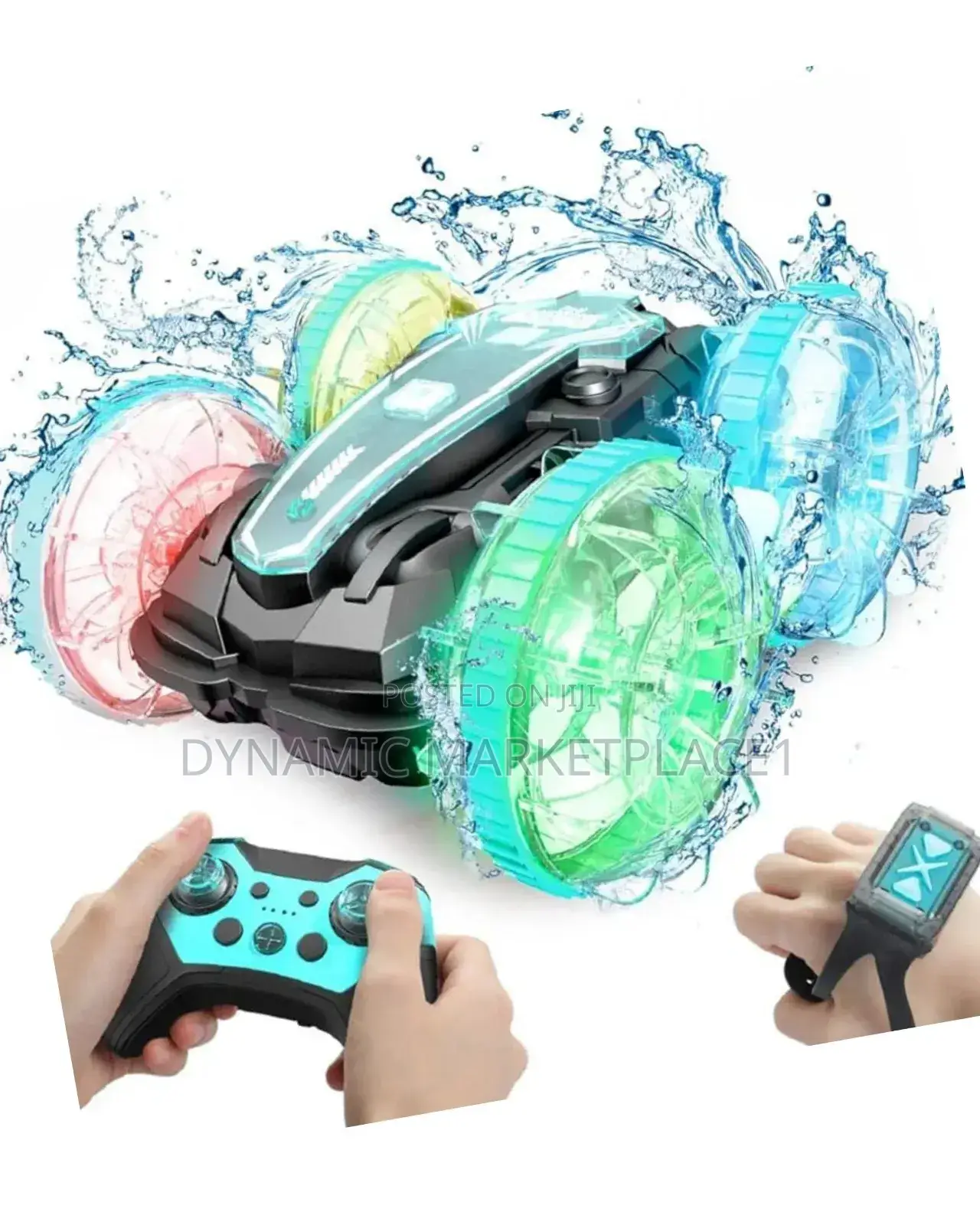 Amphibious Rc Remote Control Car 2.4ghz Rc Stunt Car