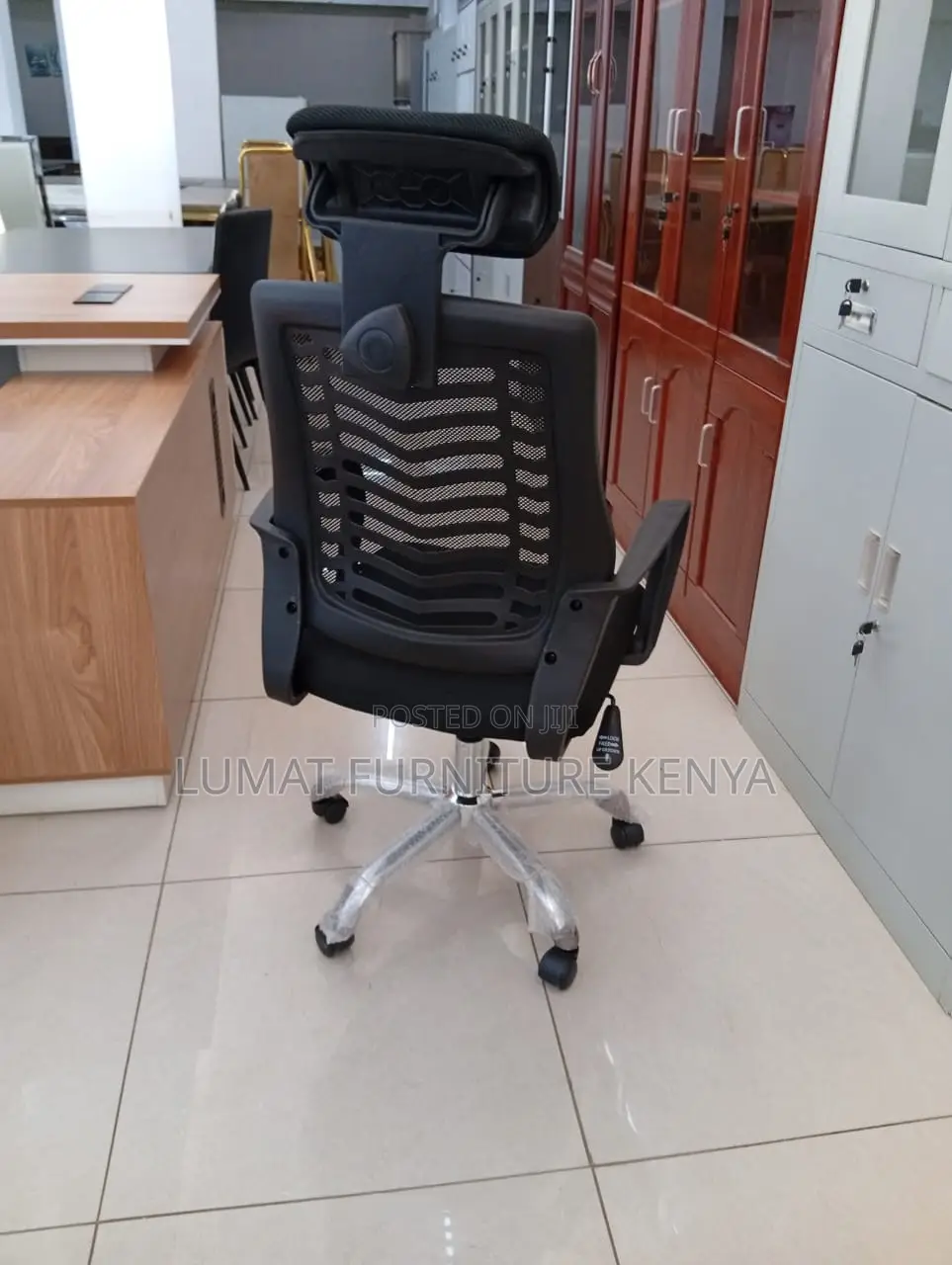 Headrest Office Chair – Secretarial