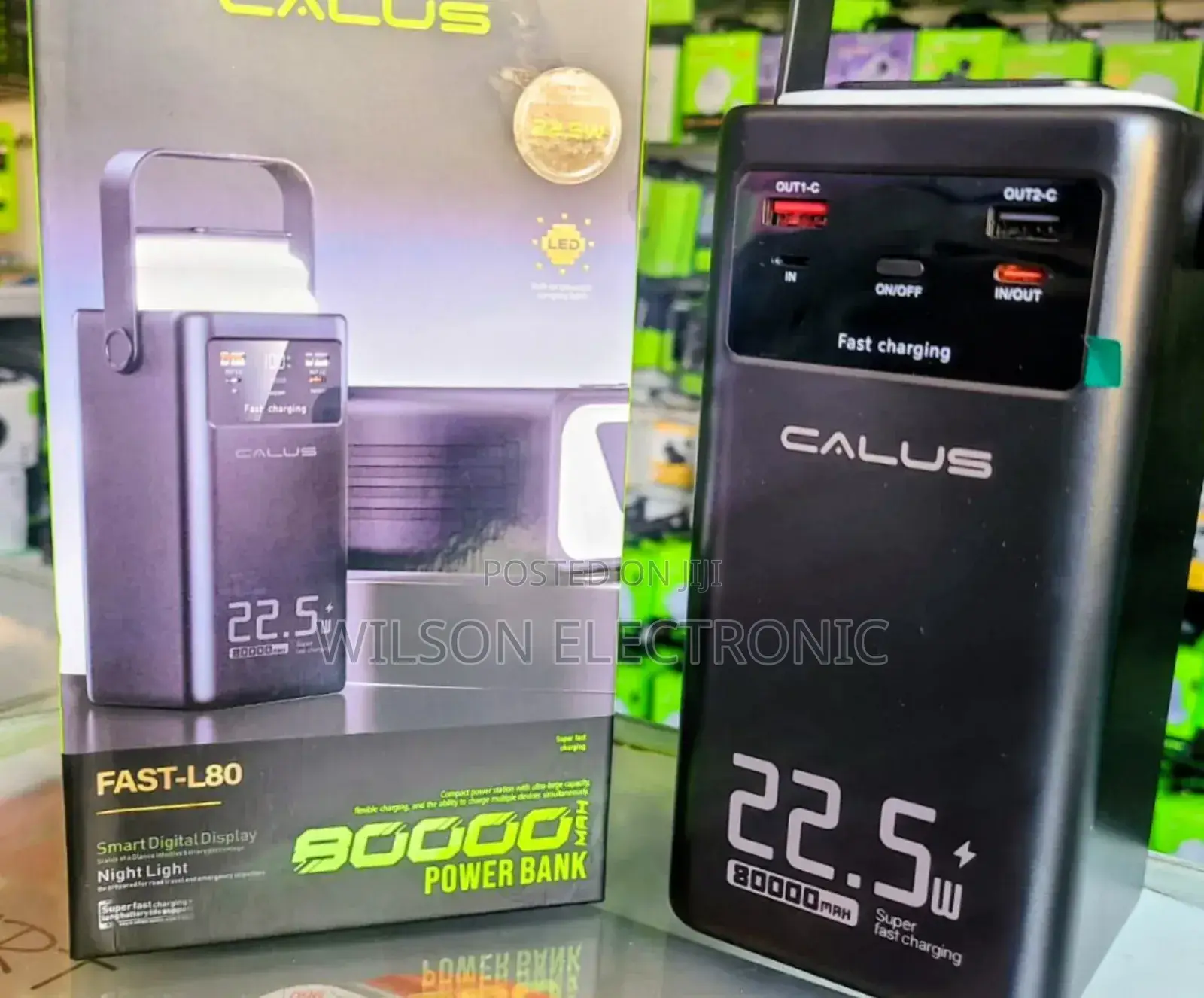Fasst-L80 Power Bank. 90,000mah