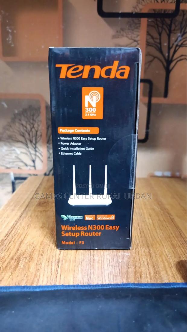 Tenda Wireless N300 Easy Setup Router - thumbnail 2