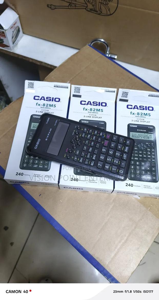 Calculator Fx - 82 Ms 2nd Edition - main view