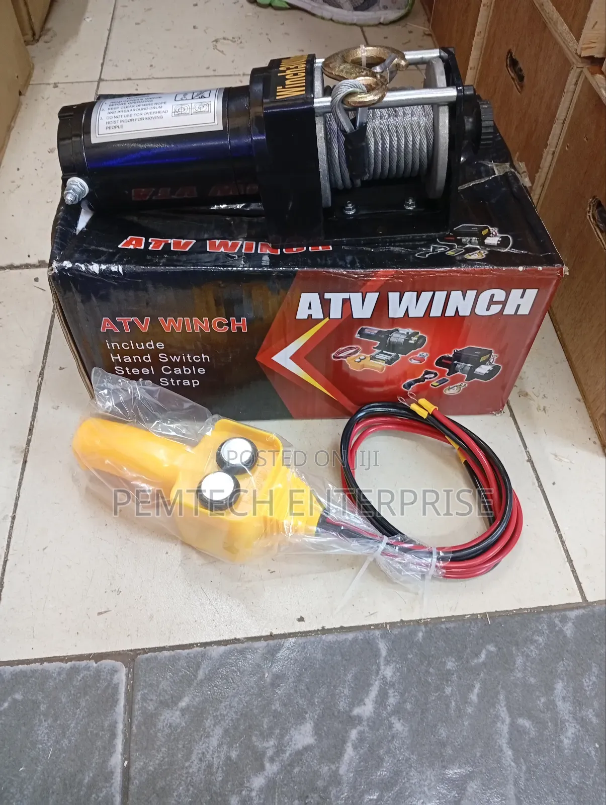 1350kgs 12v Electric Winch