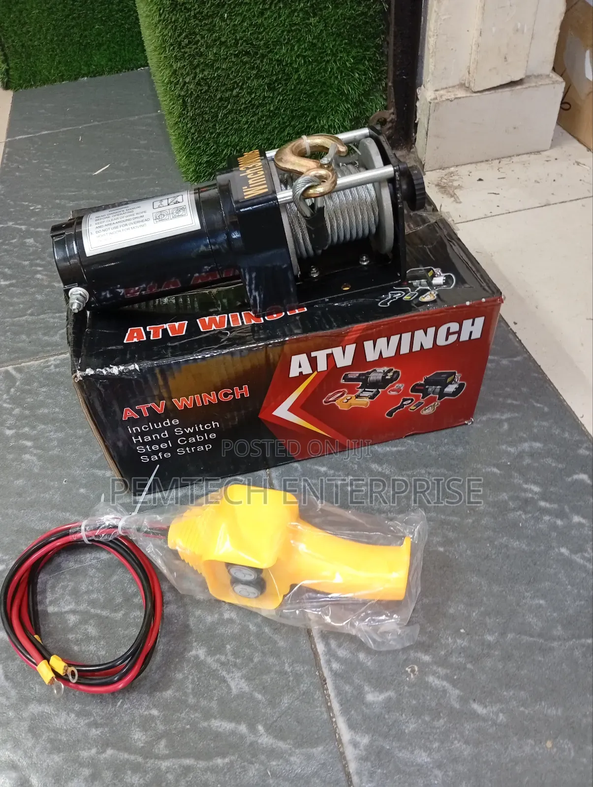 1350kgs 12v Electric Winch