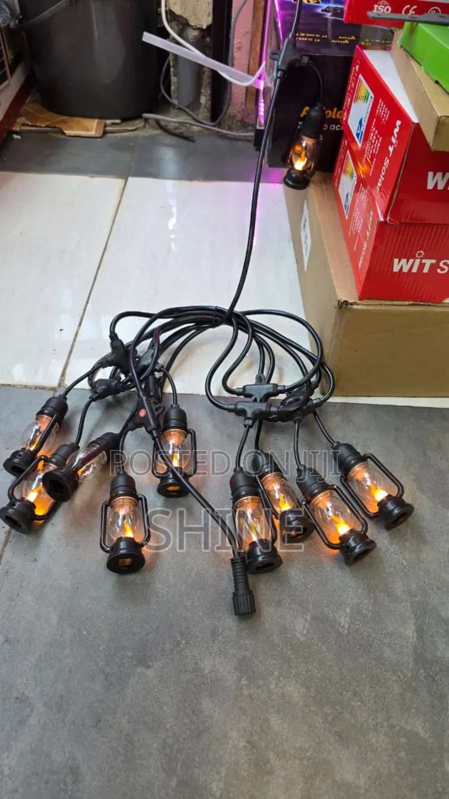Vintage Electric Lantern Lights