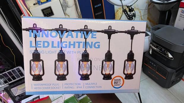 Vintage Electric Lantern Lights - thumbnail 2