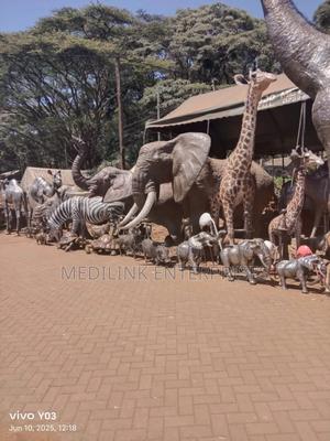 Big Five Wild Animals Sculptures for Hire and Sale