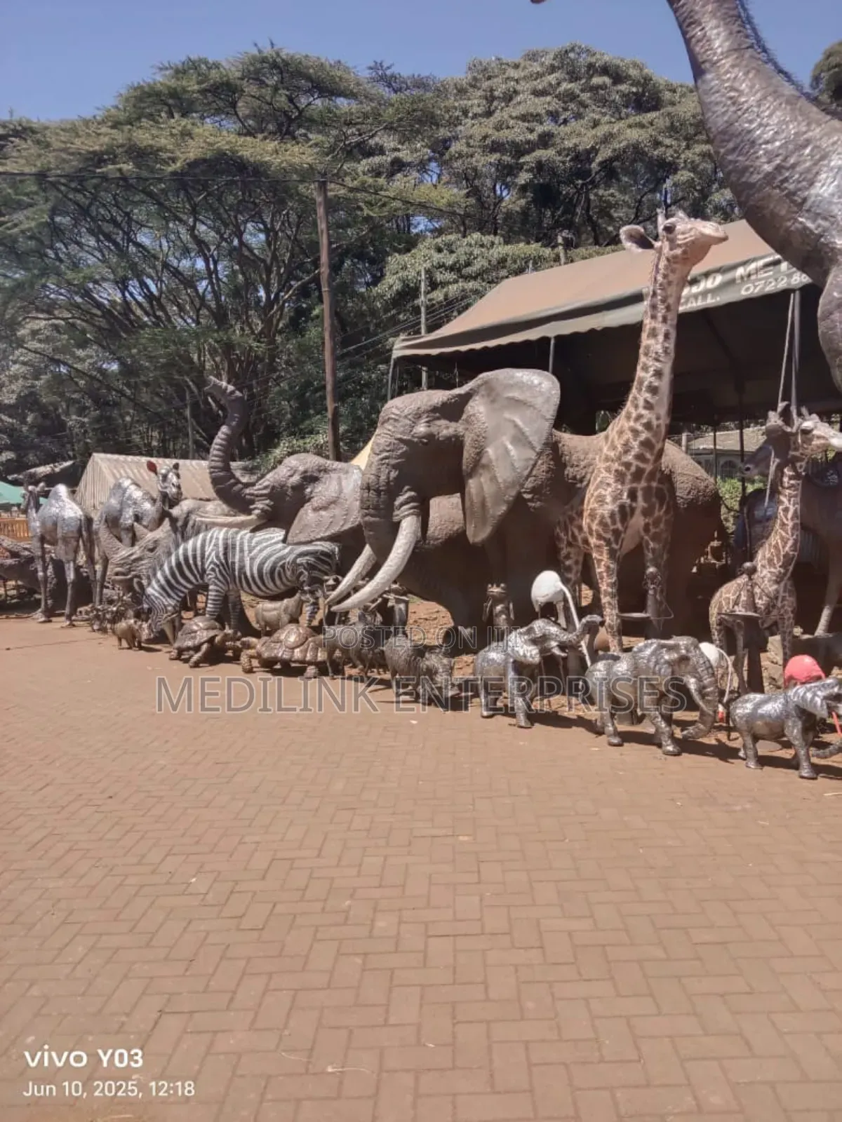 Wild Animals Sculptures for Hotels and Events Hire