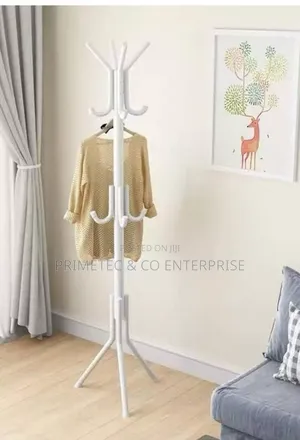 170cm High Metallic Coat or Bags Hanger Stand