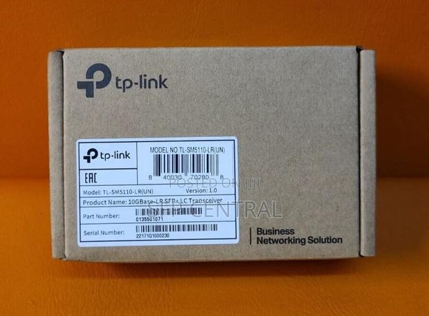 Tp-Link Tl-Sm5110-Lr (10gbase-Lr Sfp+ Lc Transceiver Single-Mode - thumbnail 3