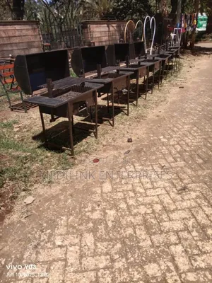 Metallic Home/Commercial Kitchen Barbecue Grills