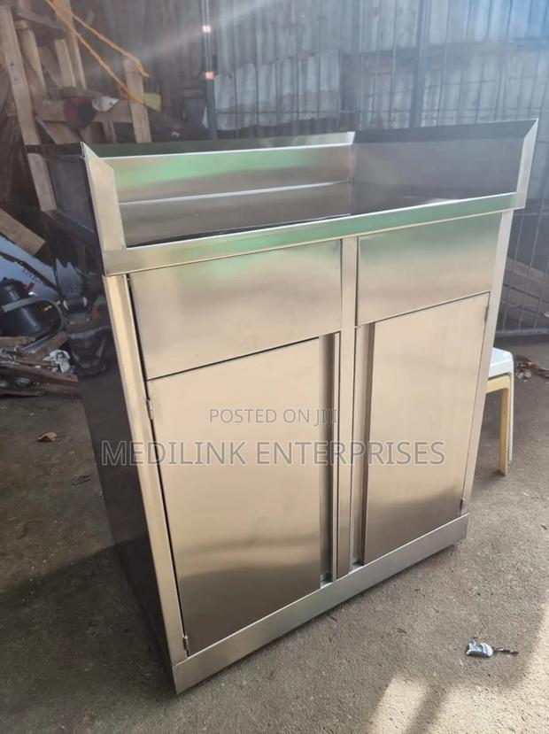 Stainless Commercial Kitchen Cabinets - thumbnail 3