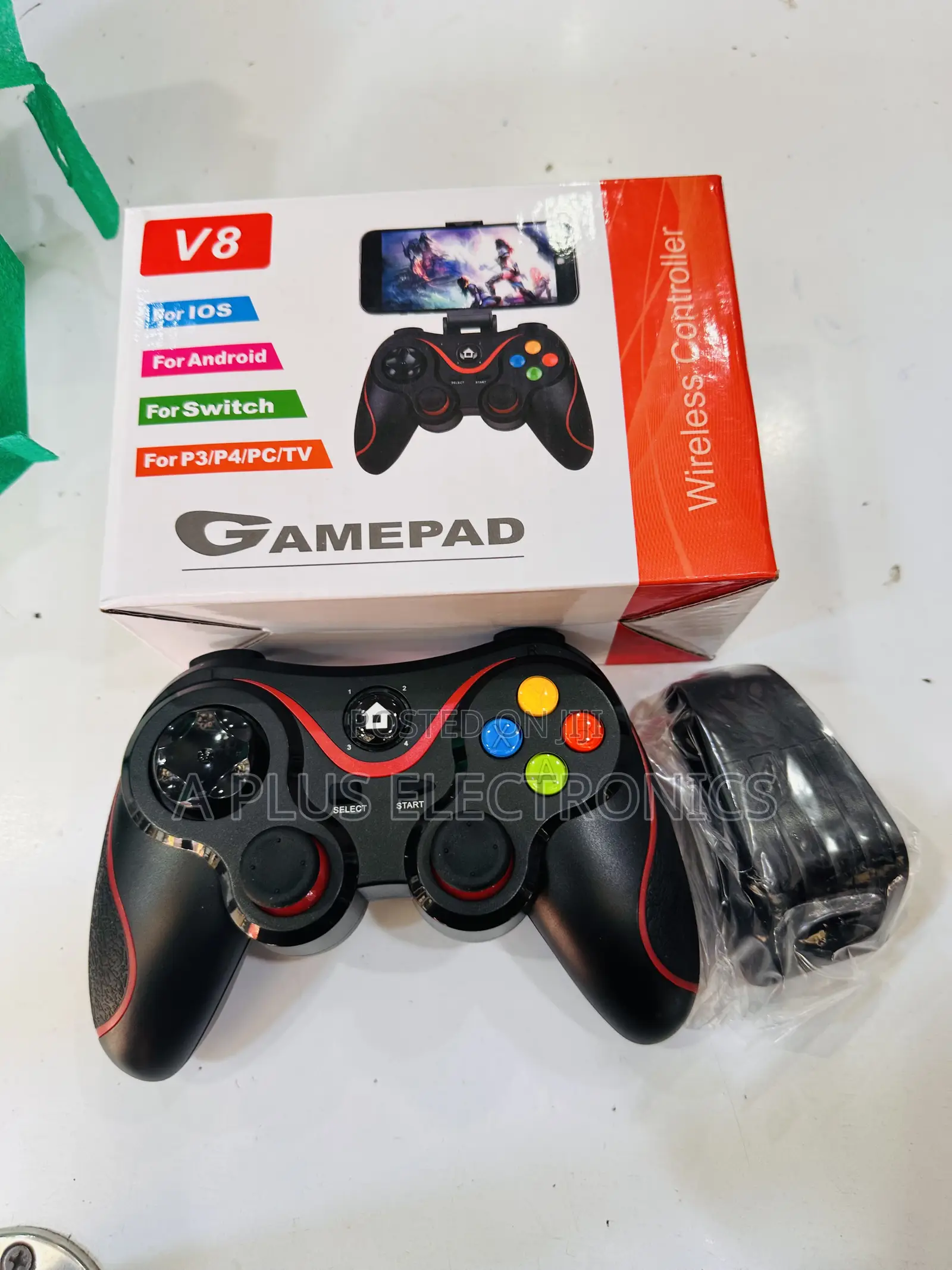 V8 Bluetooth Gamepad for Android, Ios Pc Original