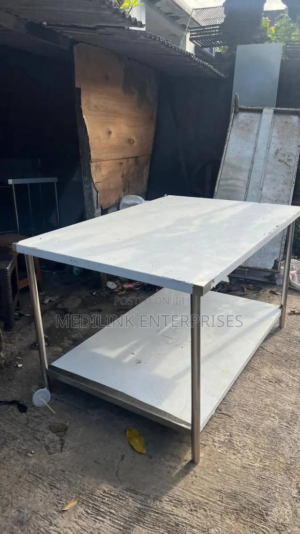 Stainless Customized Working Tables2.5*5ft - thumbnail 2