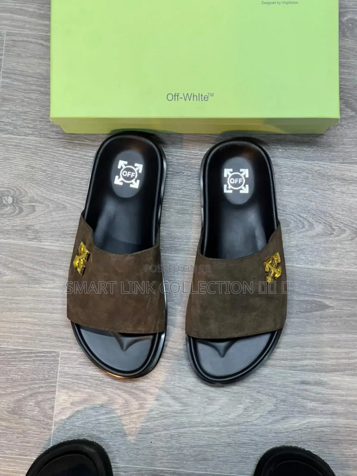 Zara Leather Slides