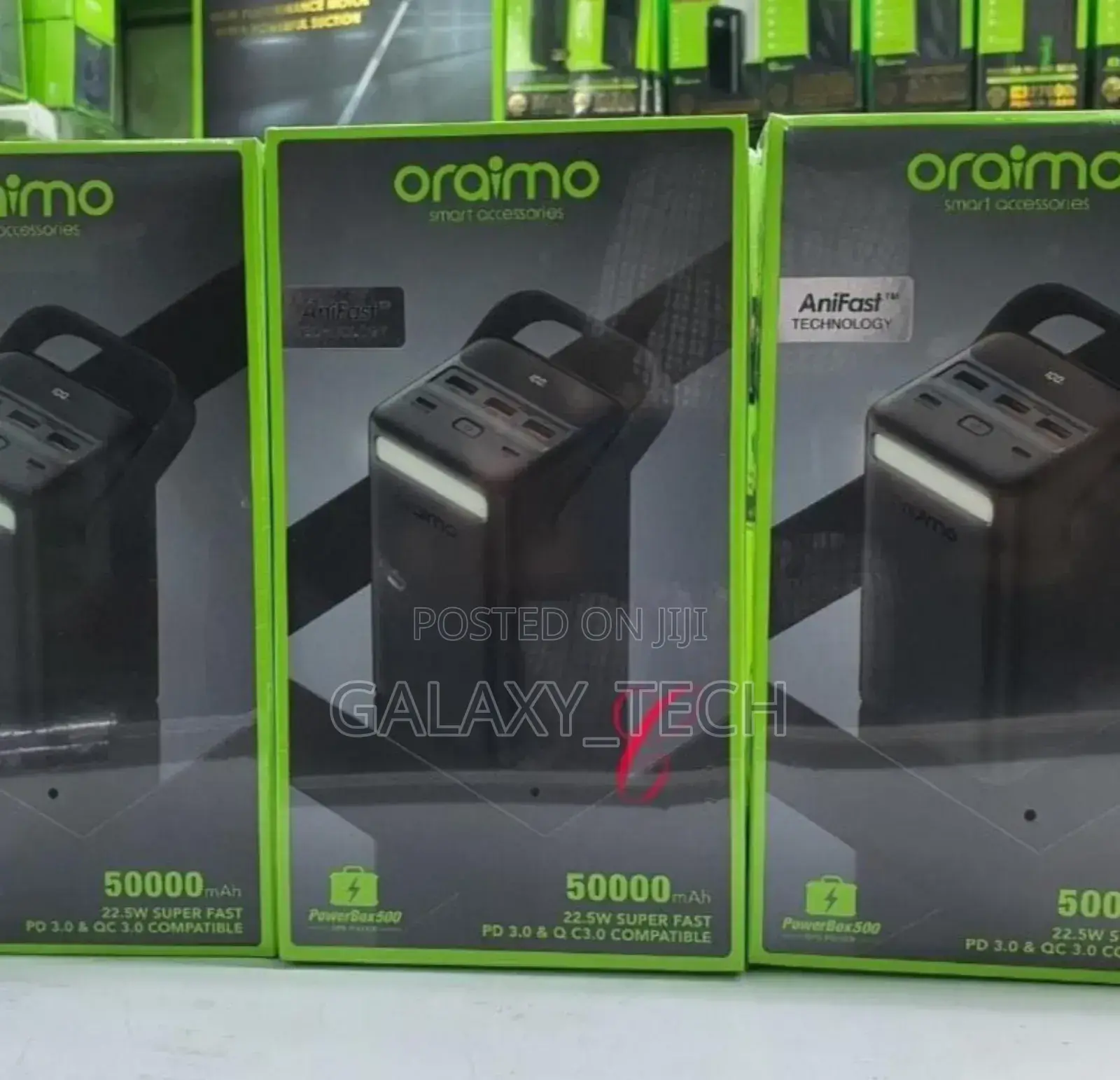 Oraimo Power Banks 500 Opb-500qn *50,000mah 22.5w*