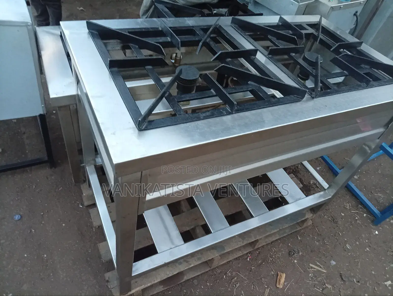 Professional 2-Burner Gas Cooker
Heavy-Duty Frame, High Heat Output