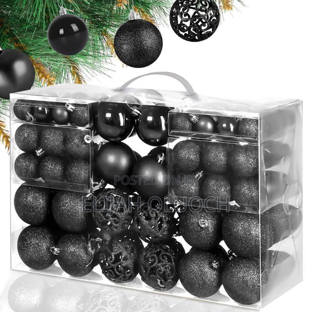 100 PCS Christmas Tree Decor Balls Set - main view