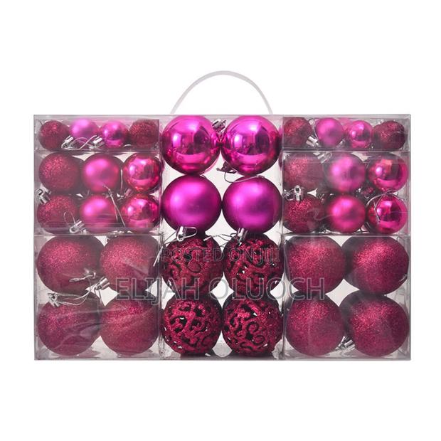 100 PCS Christmas Tree Decor Balls Set - thumbnail 3