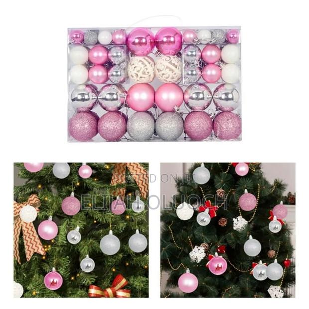 100 PCS Christmas Tree Decor Balls Set - thumbnail 6