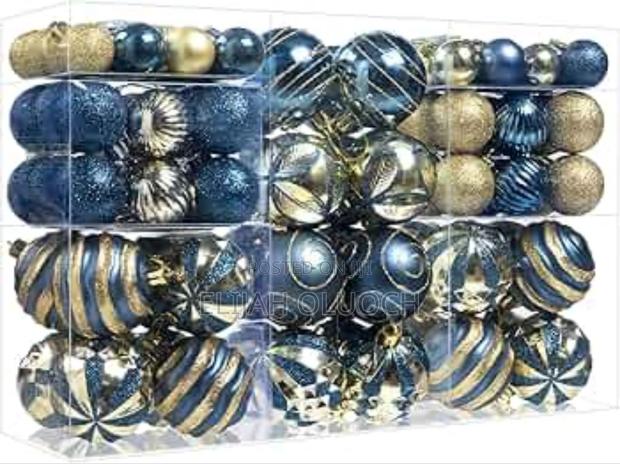 Unique 100pcs Christmas Tree Decor Balls Set - thumbnail 3