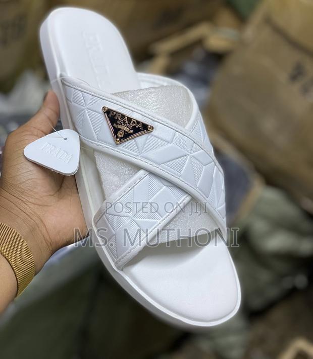 White Prada Sandals Size 39-44
