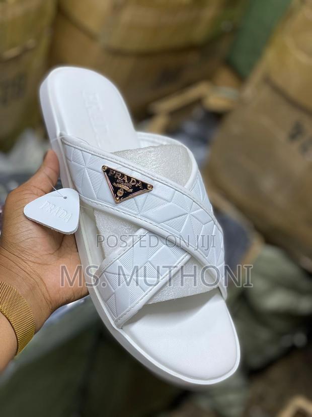 White Prada Sandals Size 39-44 - thumbnail 2