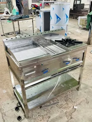 Stainless Commercial Kitchen Combined Rage