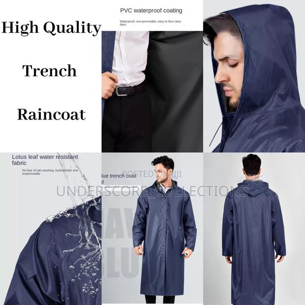 High Quality Trench Raincoat* - main view