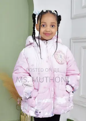 Soft Thick Plush Jackets With a Pouch 3-12yrs