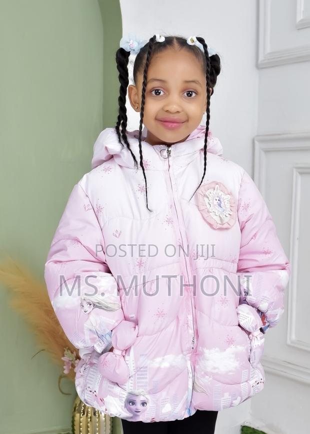 Soft Thick Plush Jackets With a Pouch 3-12yrs - thumbnail 4