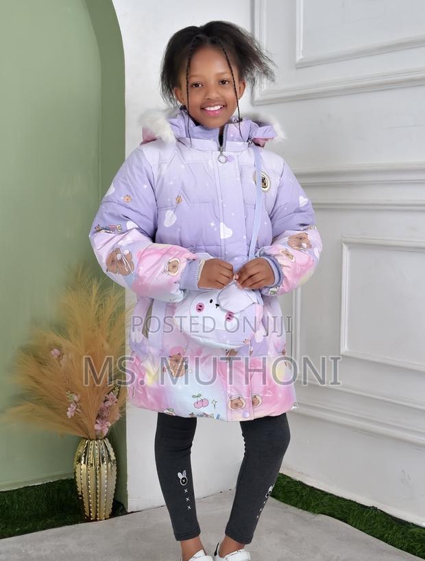 Soft Thick Plush Jackets With a Pouch 3-12yrs - main view
