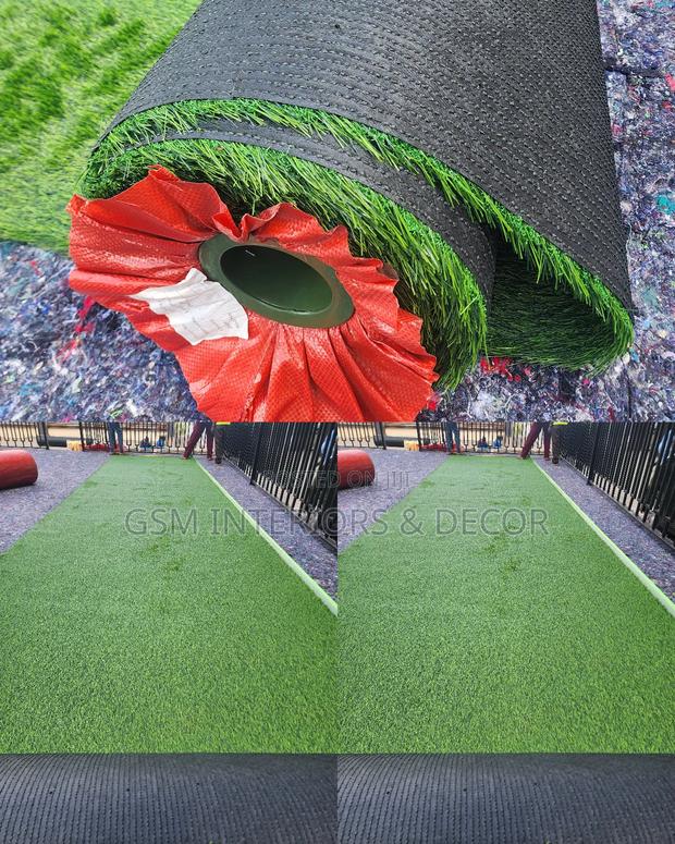 Artificial Green Grass Carpets in Olive
