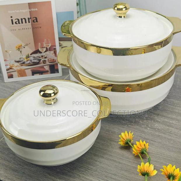 High Quality 3in1 Ceramic Soup Pots - thumbnail 3