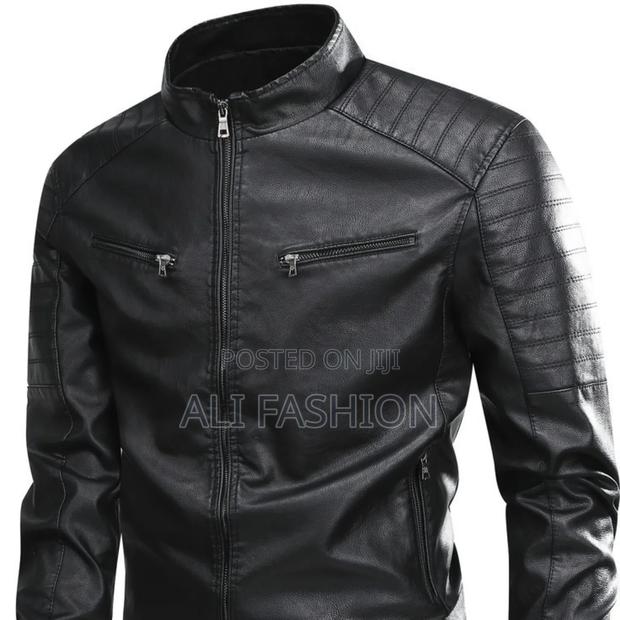 Leather Jackets for Men Side Zip