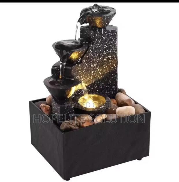 Tabletop Water Fountain Ornament Decoration - thumbnail 3