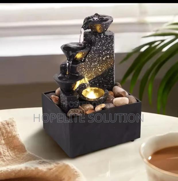 Tabletop Water Fountain Ornament Decoration - thumbnail 5